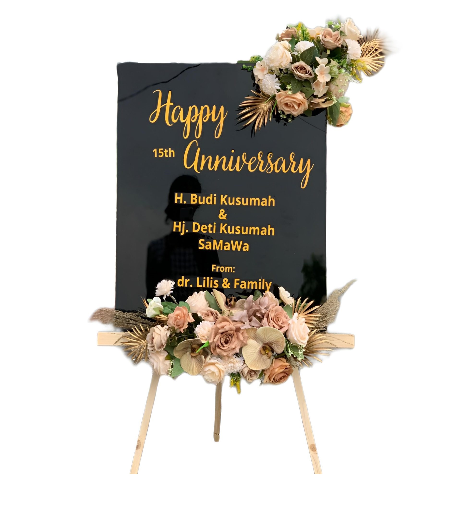 Papan Bunga Akrilik Purwantoro